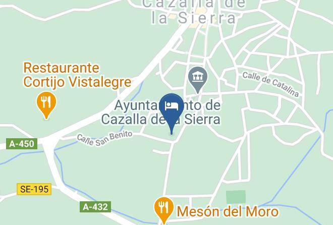 El Rincon De San Benito Map