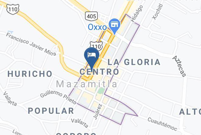 Mazamitla - Rincon Del Bosque Boutique & Eventos Maps
