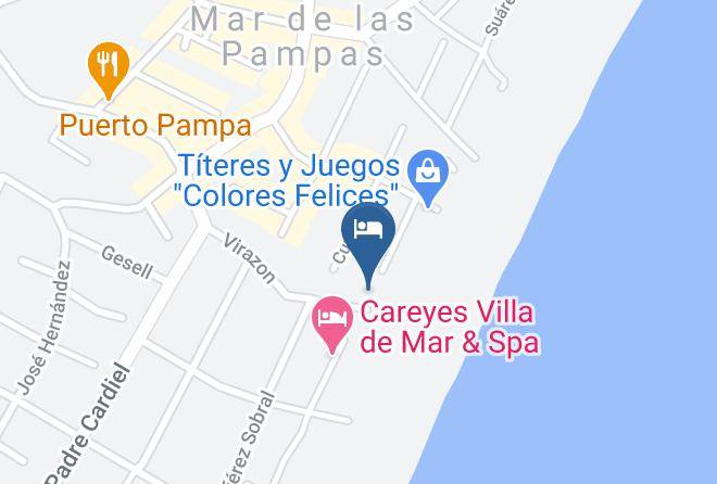 Villa Gesell - Rincon Del Duende Maps