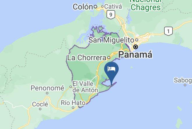 Chame - Rincon Del Mar Panama Punta Chame Maps