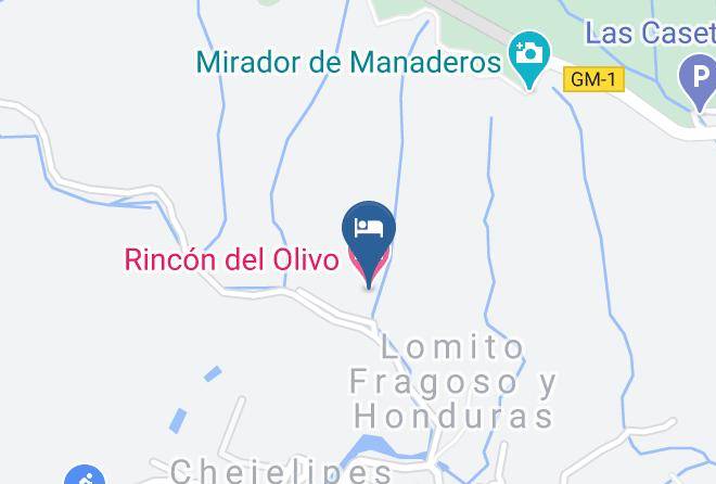 Rincon Del Olivo Map