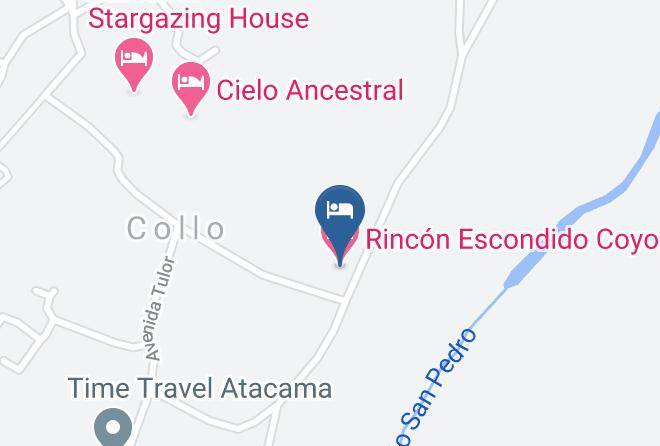 El Loa - Rincon Escondido Coyo Maps