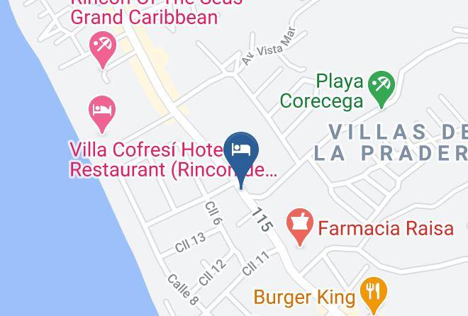 Rincon Inn Map