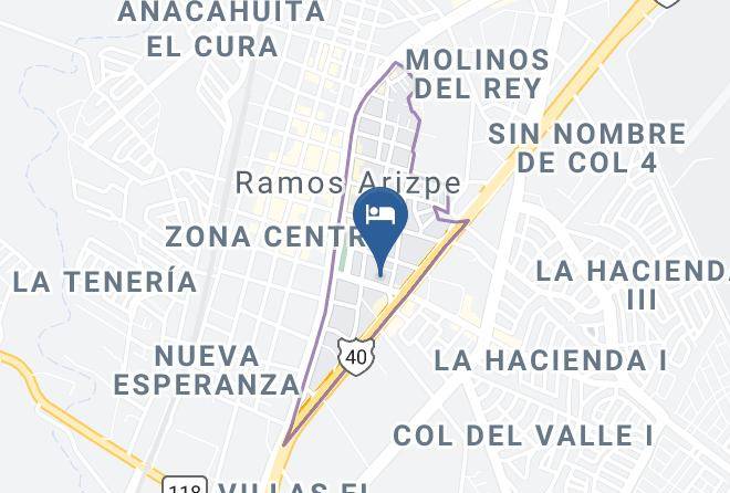 Ramos Arizpe - Rincon Real Maps