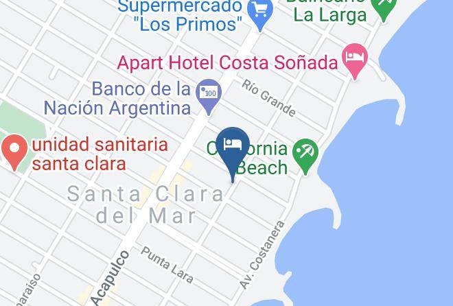 Mar Chiquita - Rincon Santa Clara Maps