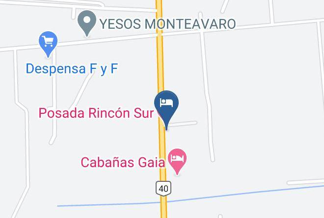 Malargue - Rincon Sur Cabanas Malargue Maps