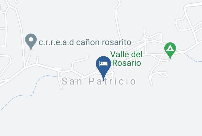 Rosarito Beach Municipality - Rincon Tropical Hotel Maps