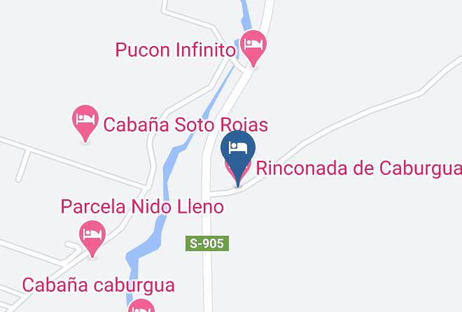 Cautin Province - Rinconada De Caburgua Maps