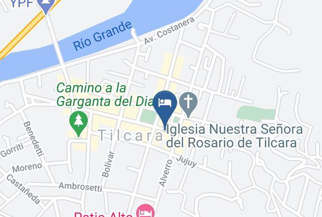 Tilcara - Rincones De Jujuy Hotel Maps