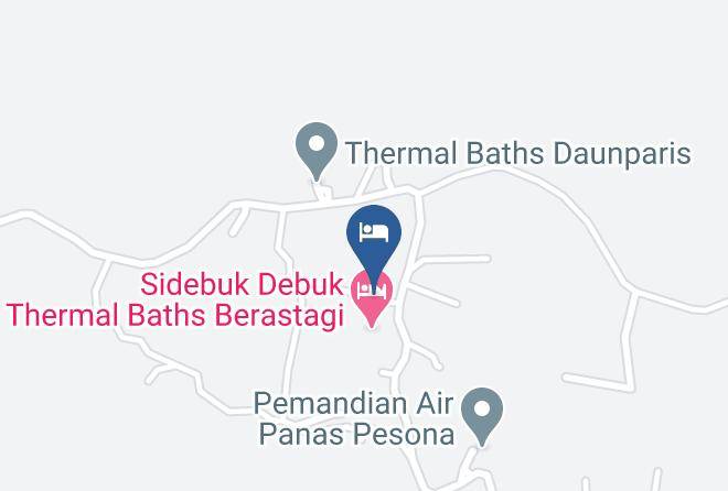 Karo Regency - Rindu Alam Resort Maps