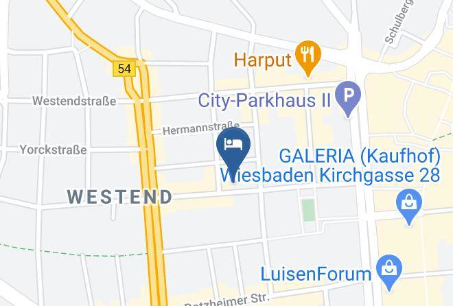Wiesbaden - Ring Hotel Maps