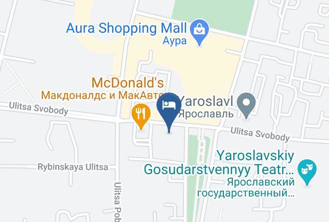 Yaroslavl - Ring Premier Hotel Maps