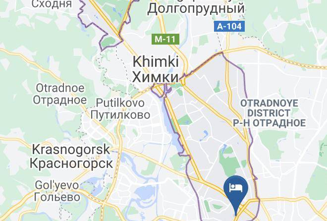 Moscow - Ring Road Hotel Maps