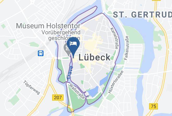 Lubeck - Ringhotel Jensen Maps