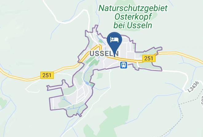 Waldeck Frankenberg - Posthotel Usseln Maps