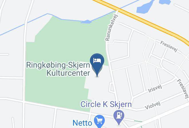 Skjern - Ringkobing Skjern Kulturcenter Maps