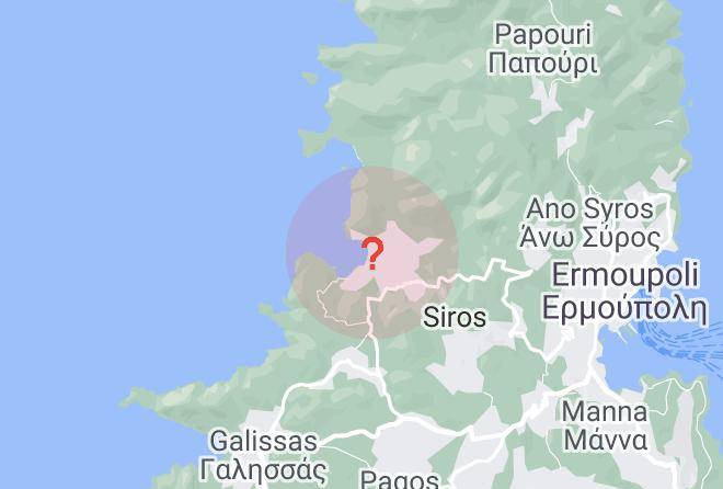 Syros - Ringouzo Tereza Konstantina Maps