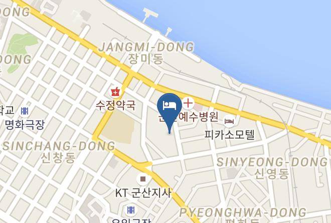 Gunsansi - Rings Motel Maps