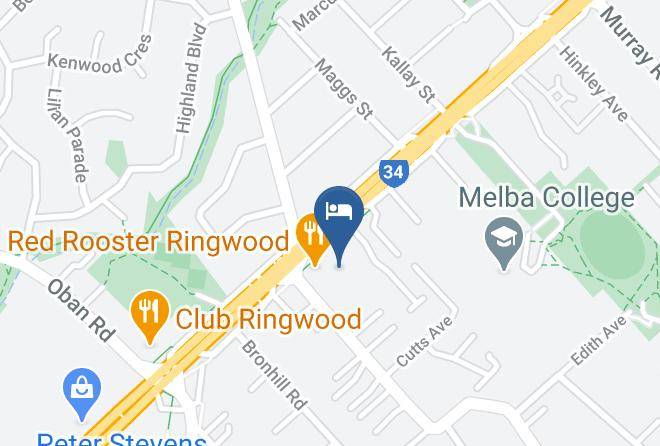 Maroondah - Ringwood Motel Maps