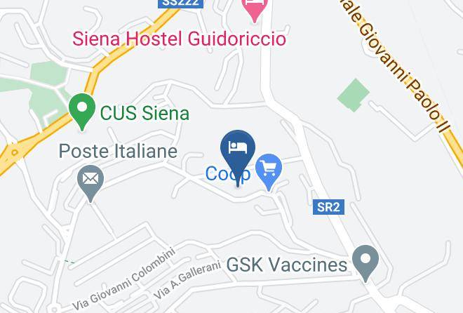 Siena - Rinidia Siena Celso Cittadini Maps