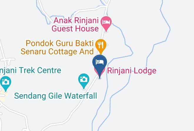 North Lombok Regency - Rinjani Lodge Maps