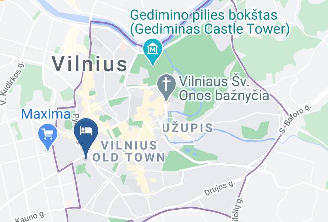 Vilnius - Rinno Hotel Maps