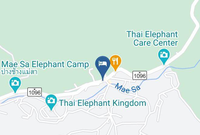 Amphoe Mae Rim - Rinrada Resort Maps