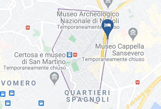 Rinuccini Relais Boutique Hotel Centro Storico Napoli Map