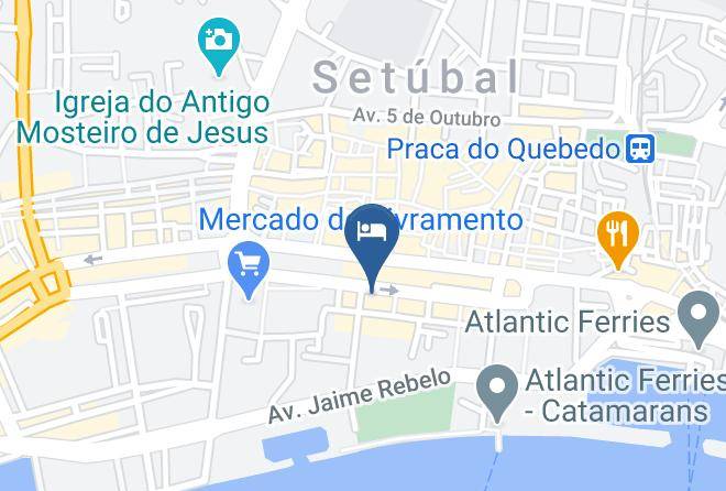 Rio Art Hotel Map