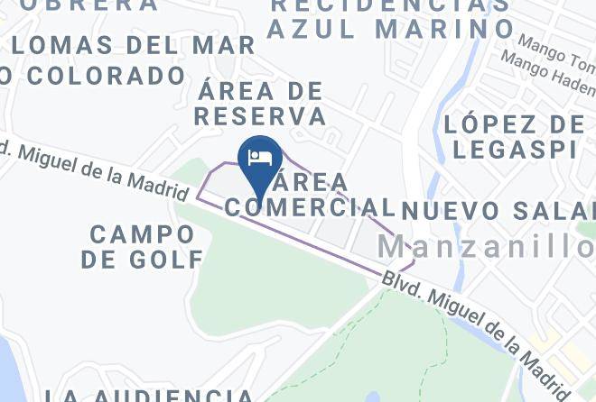 Hotel Rio Balsas Map