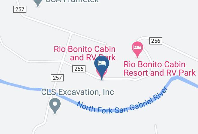 Williamson - Rio Bonito Cabin And Rv Park Maps