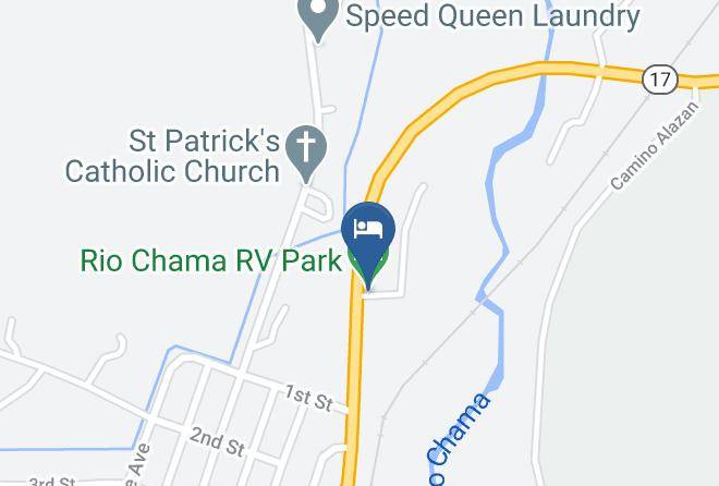 Rio Arriba - Rio Chama Rv Park Maps