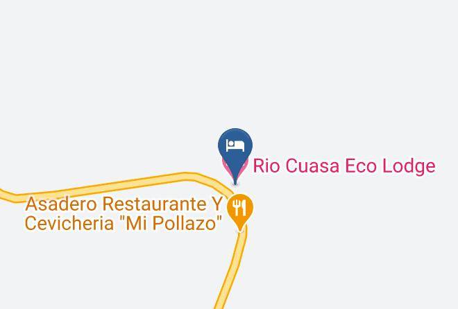 Pedernales - Rio Cuasa Eco Lodge Maps