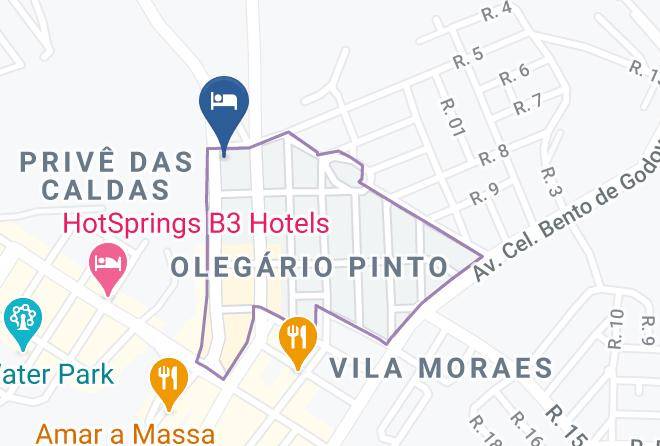 Rio Das Pedras Thermas Hotel Map