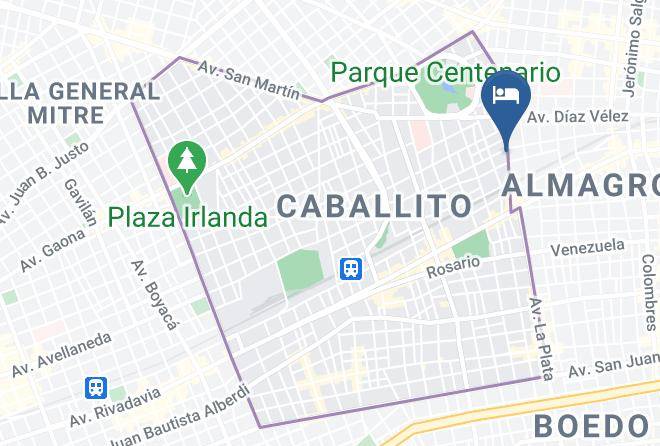 Autonomous City Of Buenos Aires - Rio De Janeiro Hotel Maps