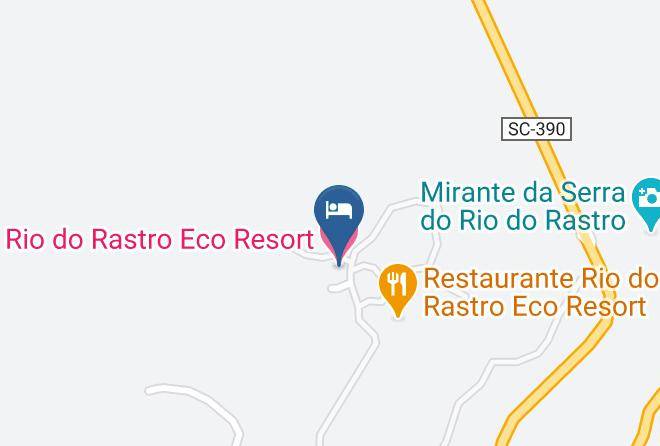 Bom Jardim Da Serra - Rio Do Rastro Eco Resort Maps