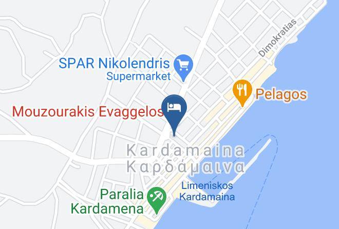 Kos - Rio Hotel Maps