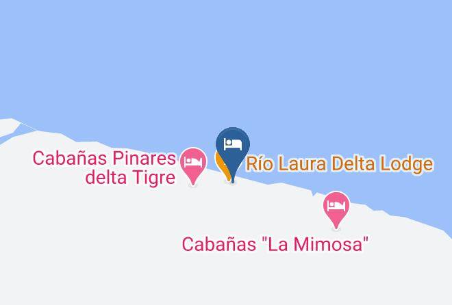 Islas Tigre - Rio Hotel Laura Maps