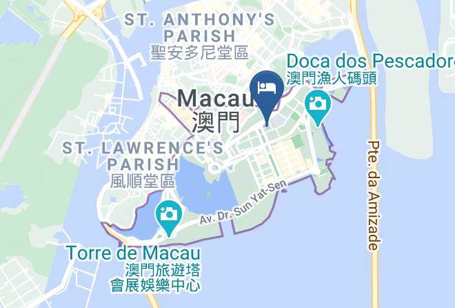 Macau - Rio Hotel Maps