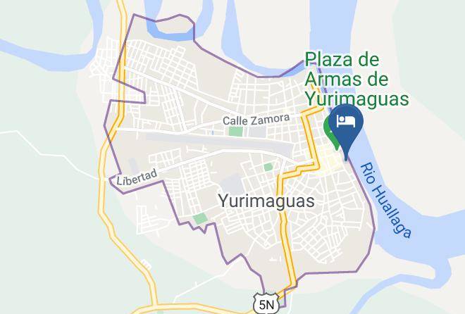 Alto Amazonas - Hotel Rio Huallaga Maps