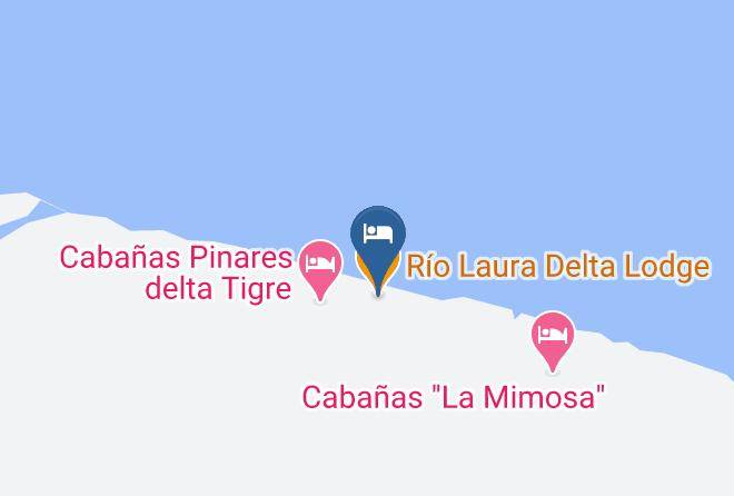 Islas Tigre - Rio Laura Delta Lodge Maps