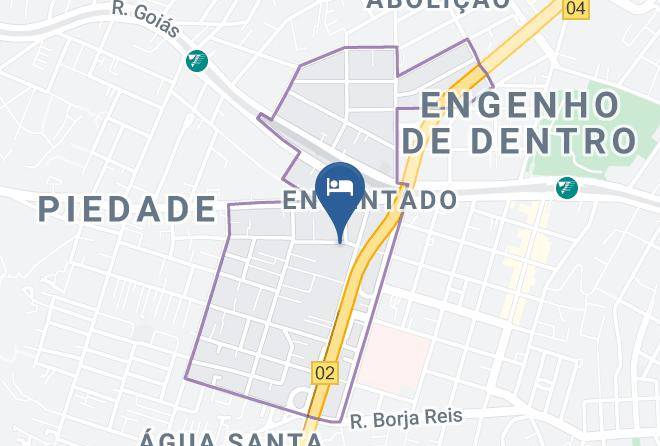 Rio De Janeiro Encantado - Rio Norte Flats Maps