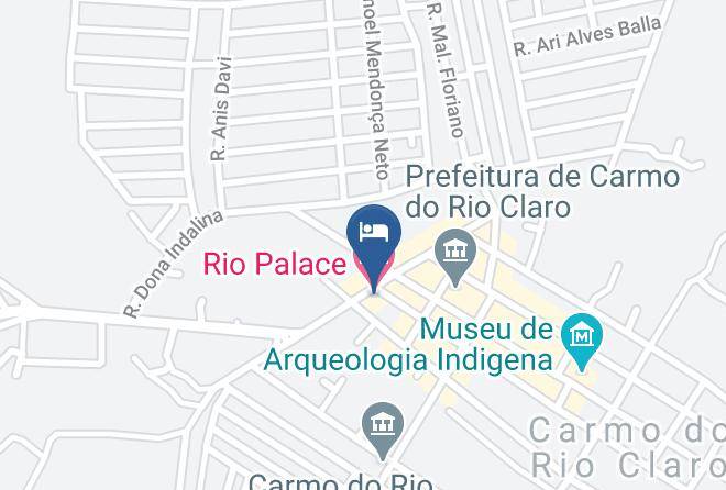 Carmo Do Rio Claro - Rio Palace Hotel Maps