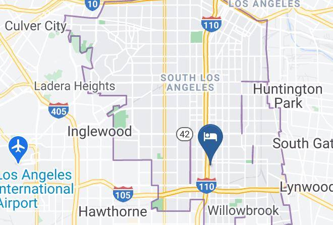 Los Angeles - Rio Palace Motor Inn Maps