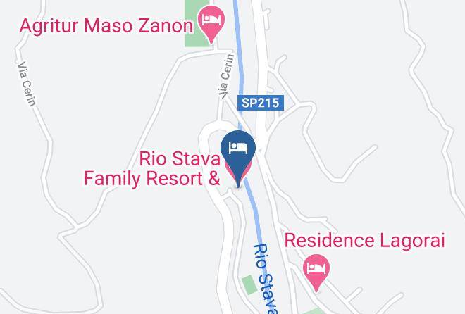 Trento - Rio Stava Family Resort & Spa Maps