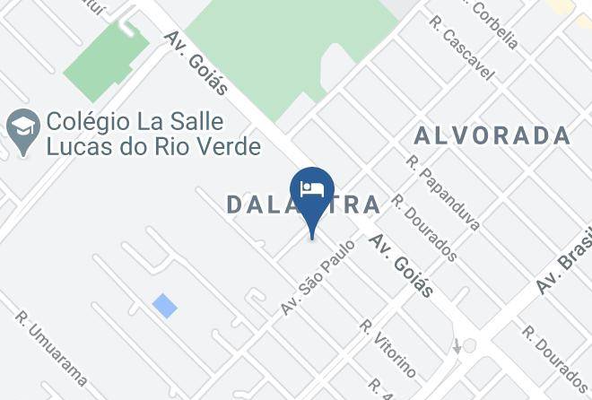 Lucas Do Rio Verde - Rio Verde Hotel Maps