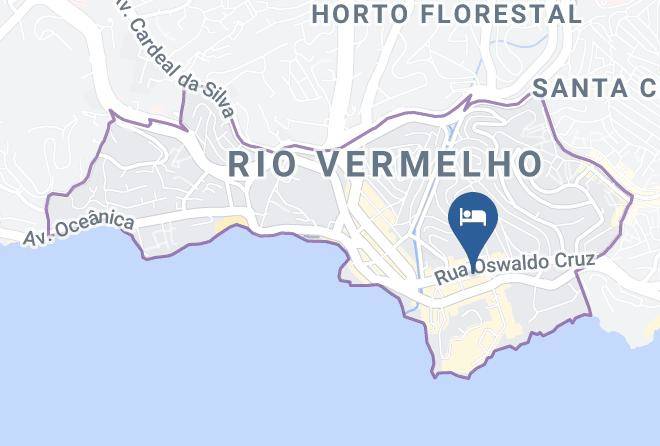 Rio Vermelho Suites Map