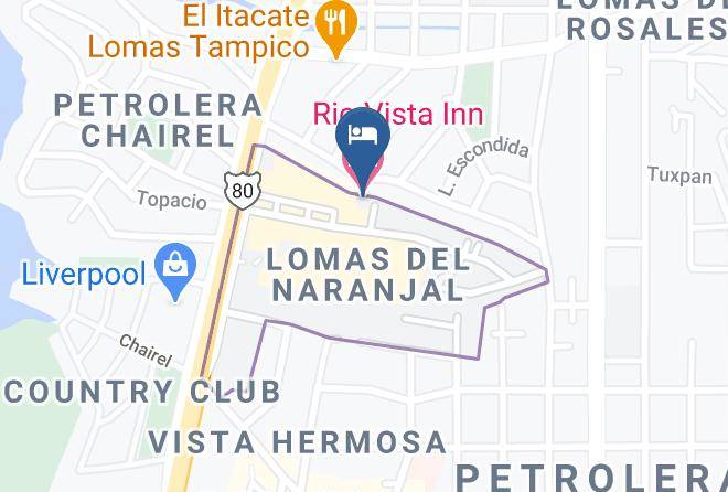 Tampico - Rio Vista Inn Maps