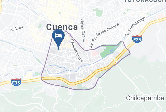 Cuenca - Rione Hotel Maps