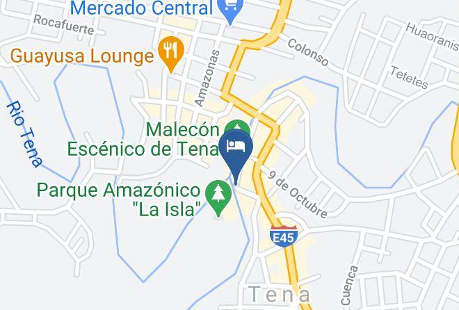 Tena - Rios Plaza & Suites Maps